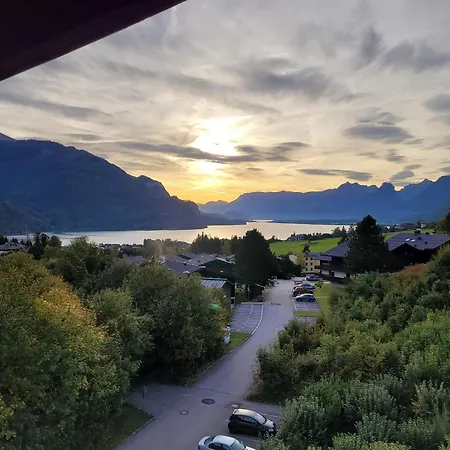 Einraum Studio Mit Berg- Und Seeblick Sankt Gilgen Extérieur photo